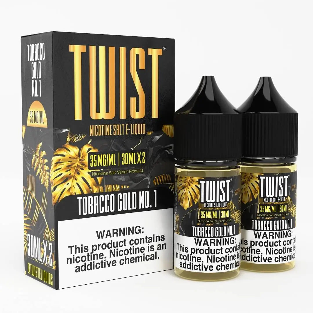 Twist e-Liquids Salt Tobacco Gold No. 1 eJuice - Smoke empire