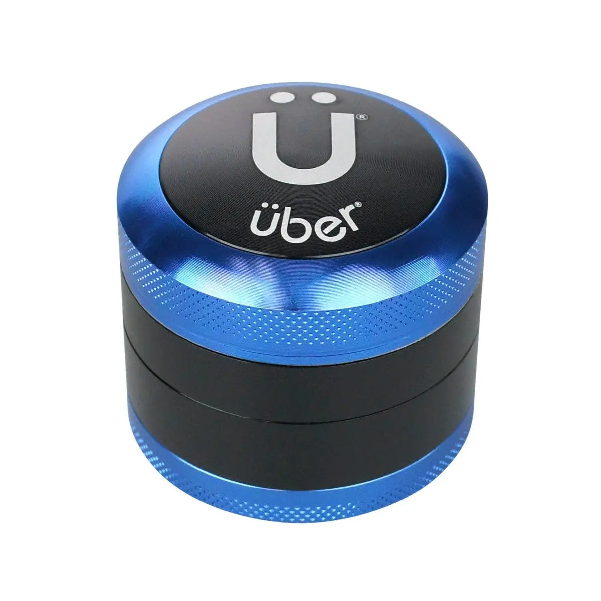 Uber 3.0 Grinder 2' 4pc CNC w/ Screen - Smoke empire