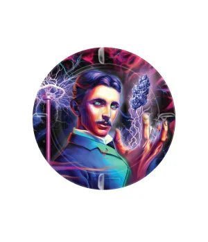 V Syndicate Metal Ashtray- High Voltage (Tesla) - Smoke empire