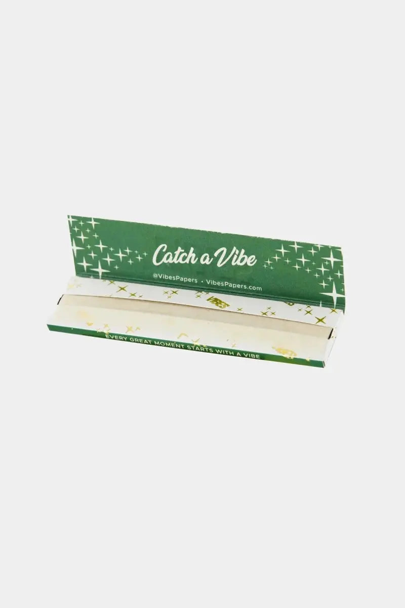 Vibes - King Size Slim Rolling Papers - 33 Papers Per Pack - 50 Pack Per Box - Smoke empire