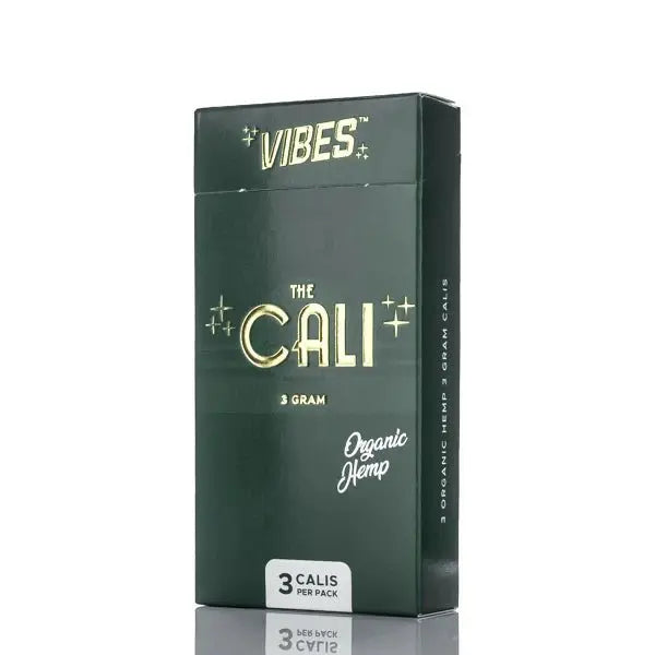 Vibes The Cali 3G Fine Pre-Roll Rolling Papers - 8 Pack Per Box - Smoke empire