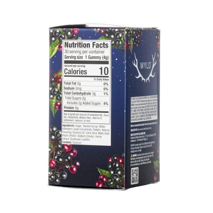 Wyld Delta 9 + CBN Sleep Gummies 450mg - Smoke empire