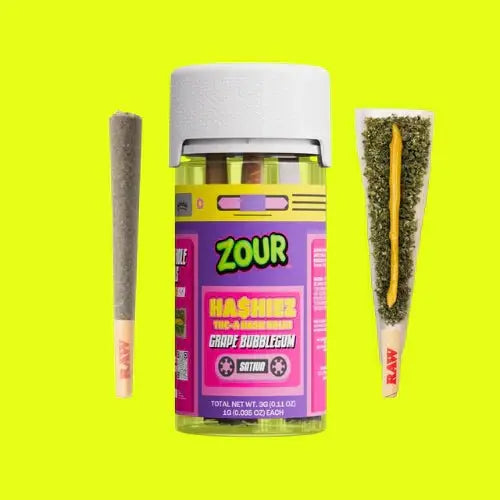 Zour Stash Hashiez THCA Pre-Rolls | (3ct) 3g - Smoke empire
