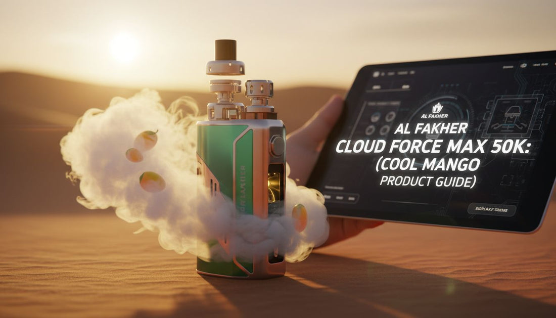 Al Fakher Cloud Force Max 50K: Cool Mango Bliss - Smoke empire