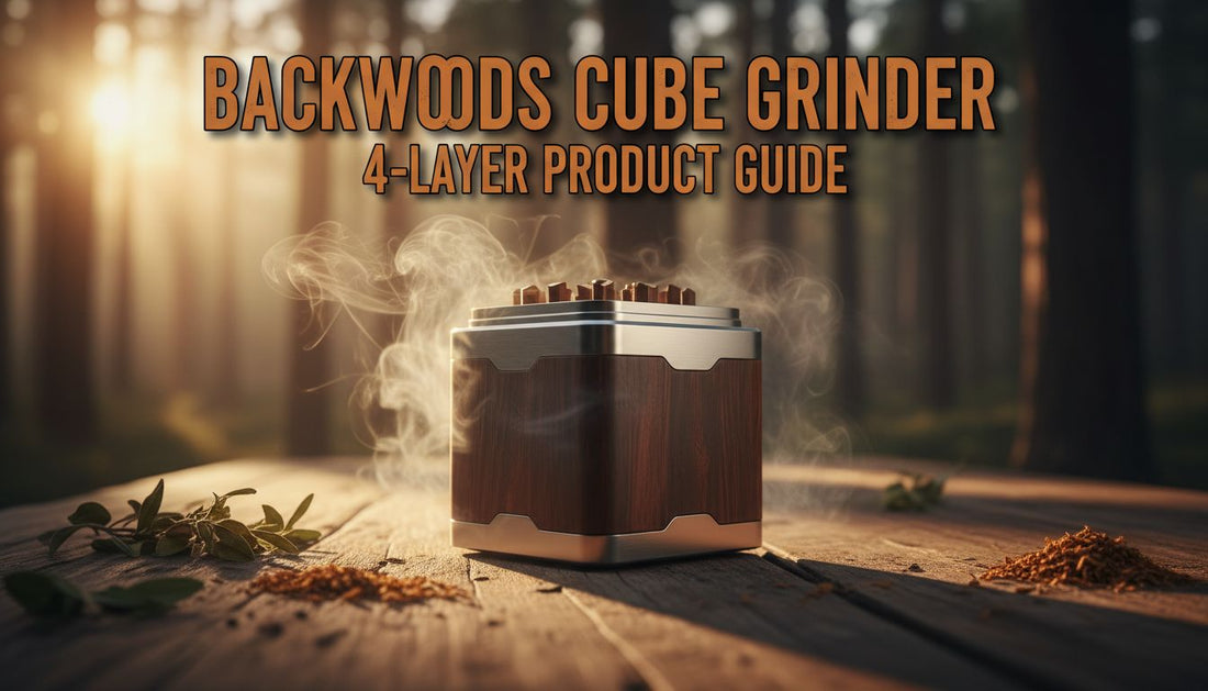 Backwoods Cube Grinder: The 4-Layer Game Changer - Smoke empire