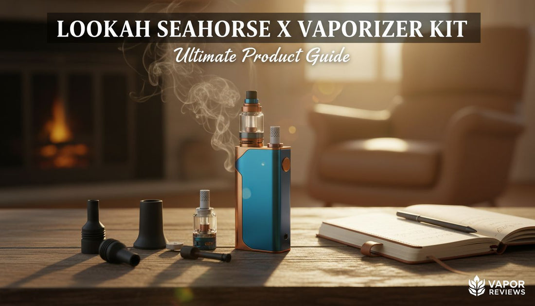 Lookah Seahorse X Vaporizer: Dab Anywhere, Anytime - Smoke empire
