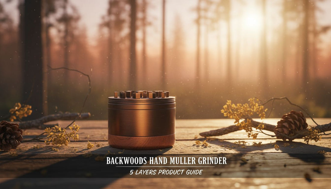 Effortless Herb Grinding: Backwoods 5-Layer Muller - Smoke empire