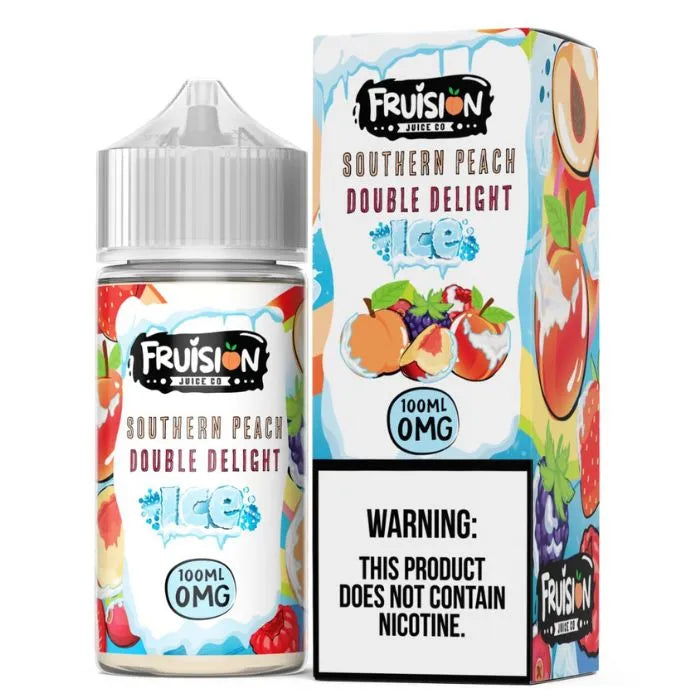 Southern Peach Double Delight Ice E-Liquid by Fruision Fruision Juice Co