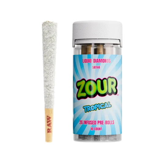 10CT TROPICAL COATED PRE-ROLLS - Smoke empire