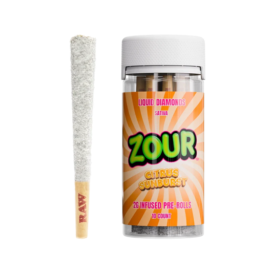 10CT CITRUS SUNBURST COATED PRE-ROLLS