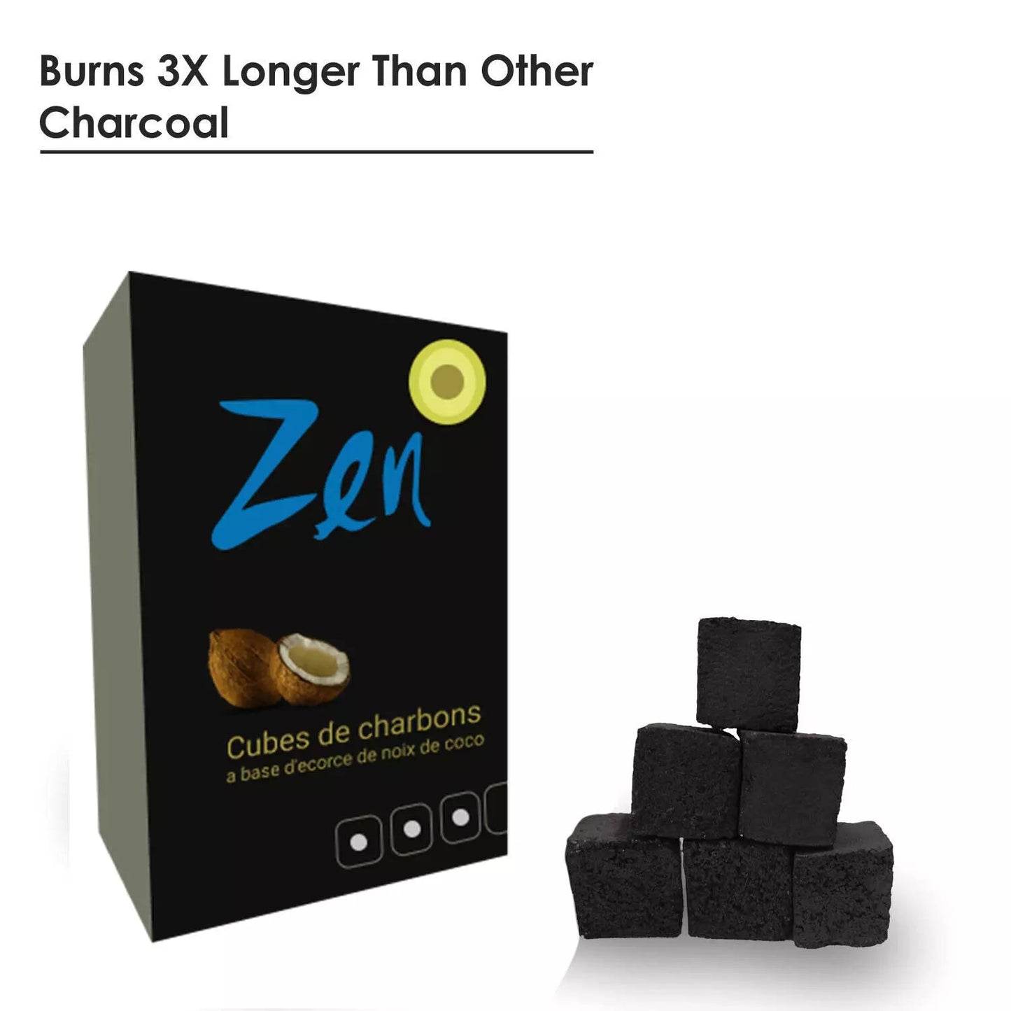 Zen Hookah Coals - Smoke empire
