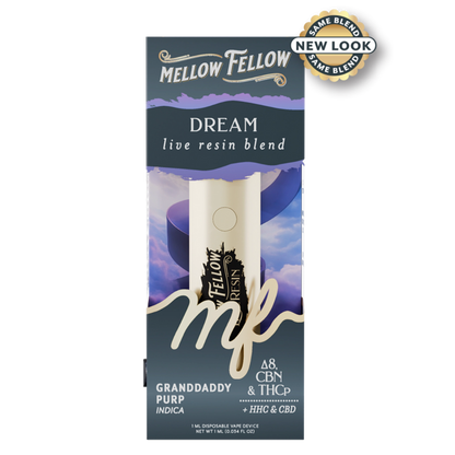 Mellow Fellow Live Resin Disposable Vape 2G - Premium Cannabinoid Experience - Smoke empire