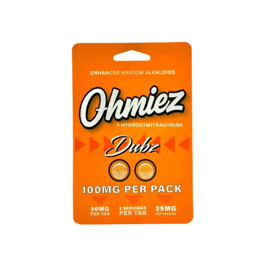 HOMIEZ 7-HYDROXYMITRAGYNINE TABLETS 50MG 2CT - UNFLAVORED - Smoke empire