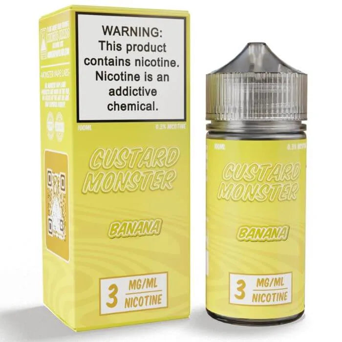 Banana E-Liquid by Custard Monster Monster Vape Labs