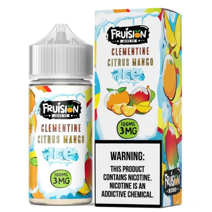 Clementine Citrus Mango Ice E-Liquid by Fruision Fruision Juice Co