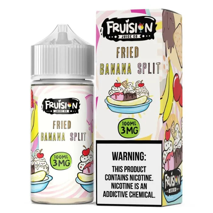 Fried Banana Split E-Liquid by Fruision Fruision Juice Co