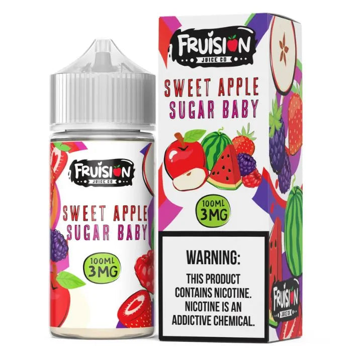 Sweet Apple Sugar Baby E-Liquid by Fruision Fruision Juice Co