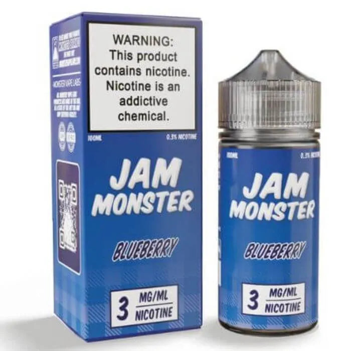Blueberry E-Liquid by Jam Monster Monster Vape Labs