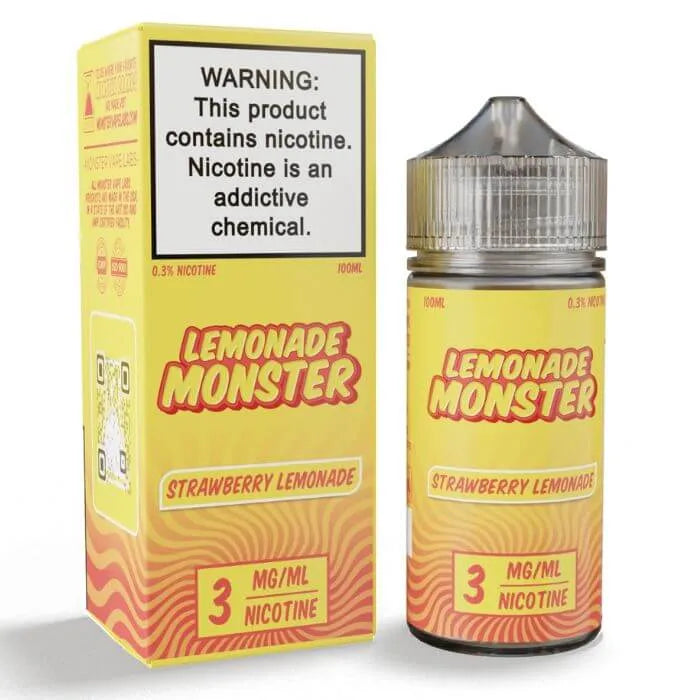 Strawberry Lemonade E-Liquid by Lemonade Monster Monster Vape Labs