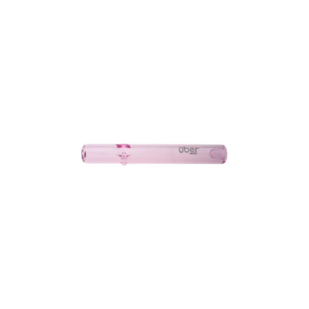 Uber Glass 7" x 1" Steamroller w/ Stand - Smoke empire