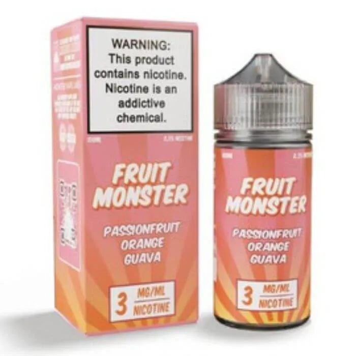 Passionfruit Orange Guava E-Liquid by Fruit Monster Monster Vape Labs