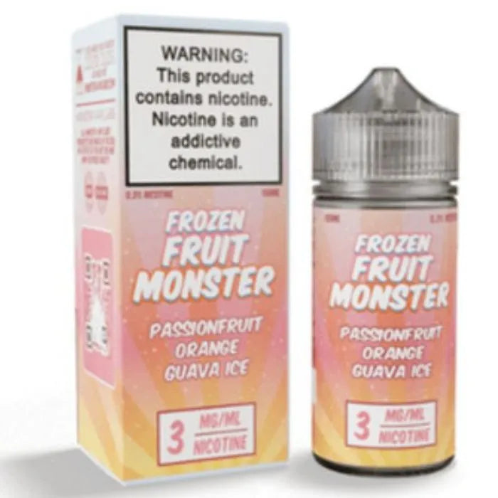 Passionfruit Orange Guava Ice E-Liquid by Frozen Fruit Monster Monster Vape Labs