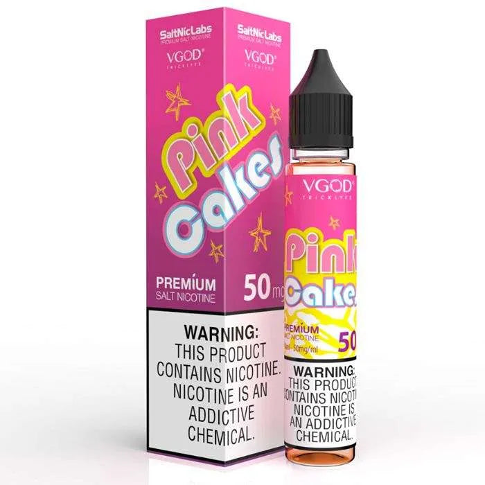 Pink Cakes Nicotine Salt by VGOD VGOD