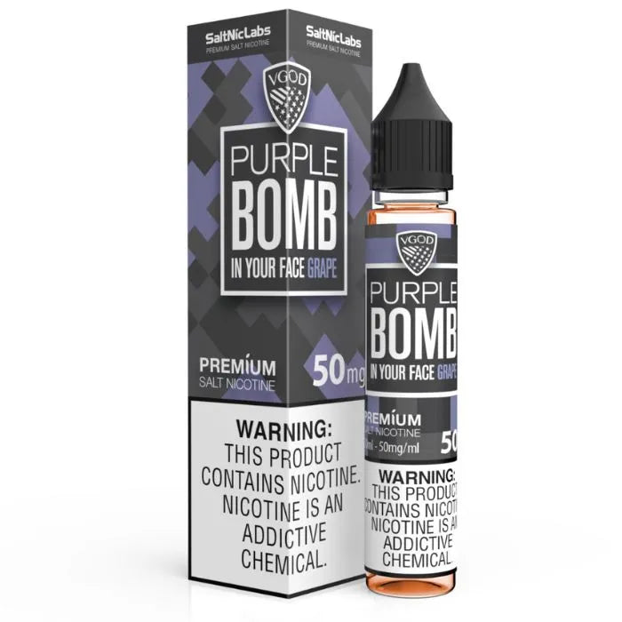 Purple Bomb Nicotine Salt by VGOD VGOD