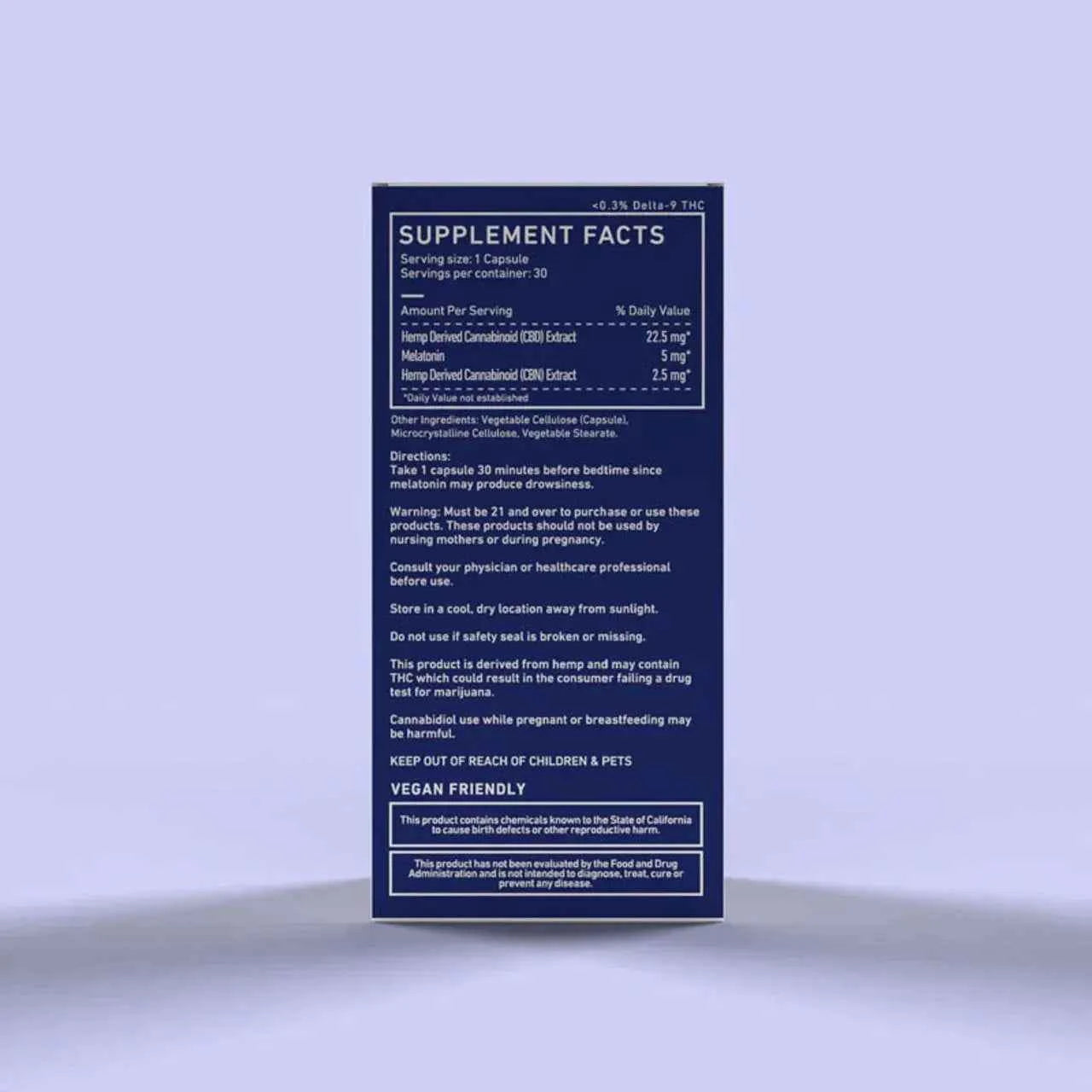 Green Roads - Sweet Sleep CBD Capsules - 750mg