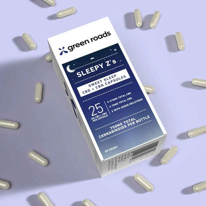 Green Roads - Sweet Sleep CBD Capsules - 750mg