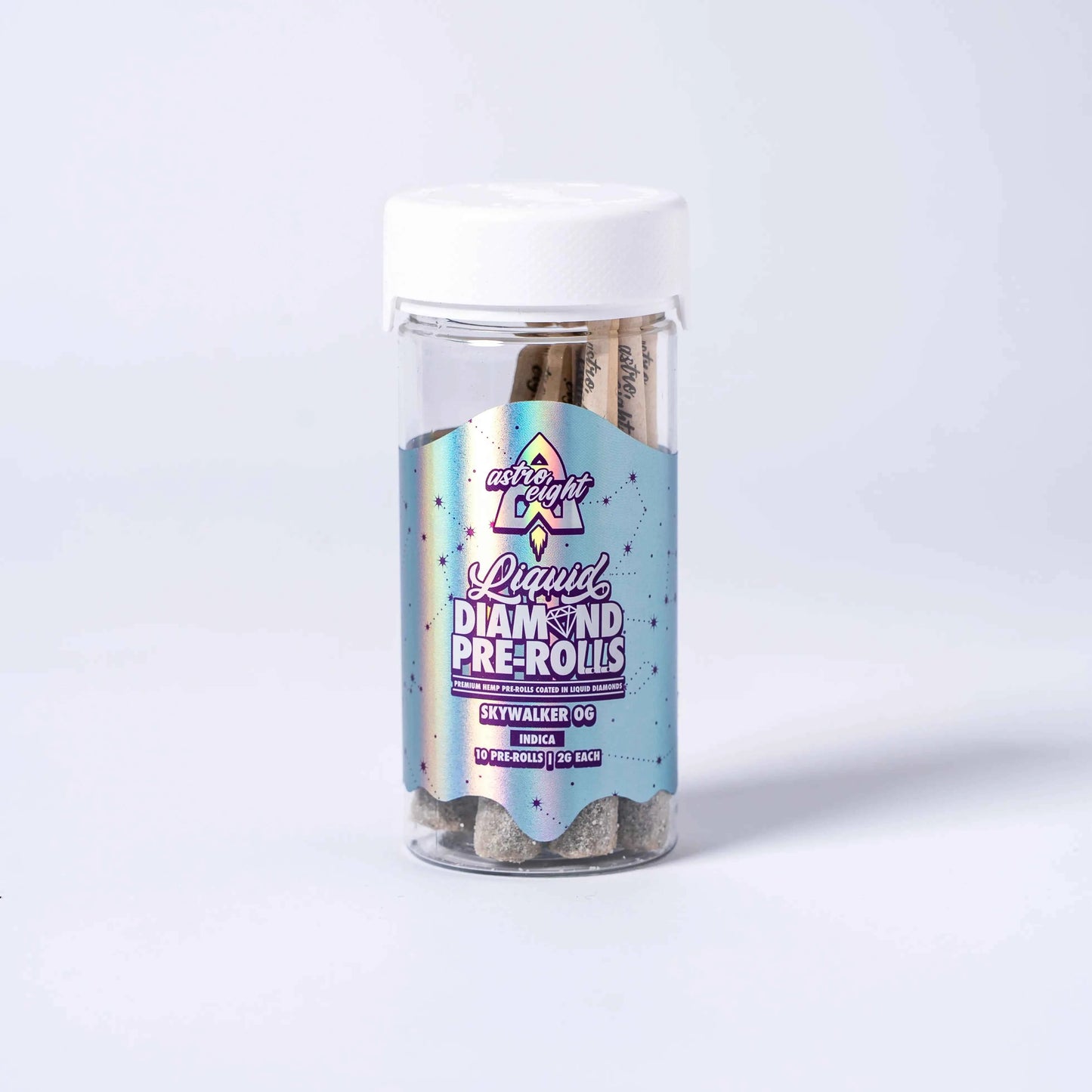 ASTRO EIGHT LIQUID DIAMOND PREROLLS 2G - 10 Count Pack - Smoke empire