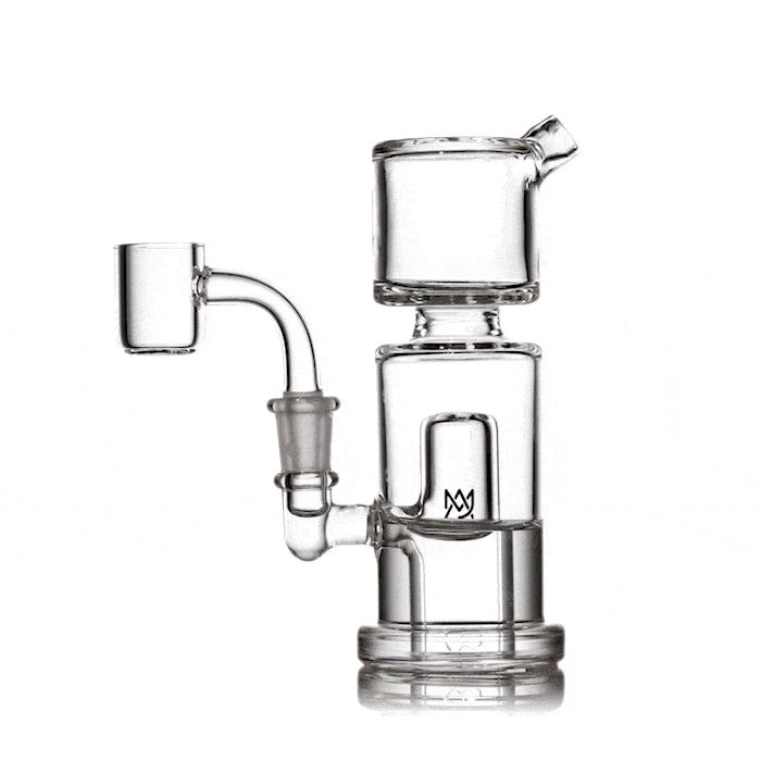 MJ Arsenal - Column Mini Dab Rig - Smoke empire