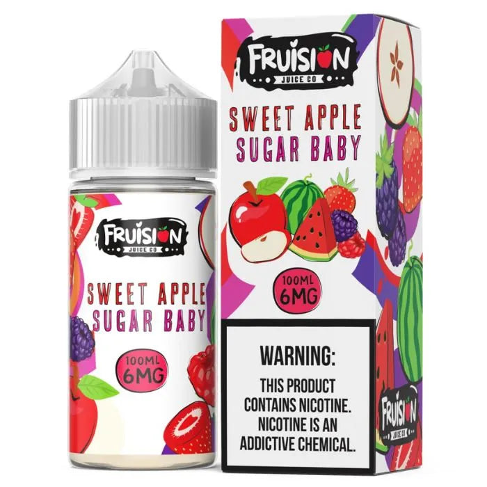 Sweet Apple Sugar Baby E-Liquid by Fruision Fruision Juice Co