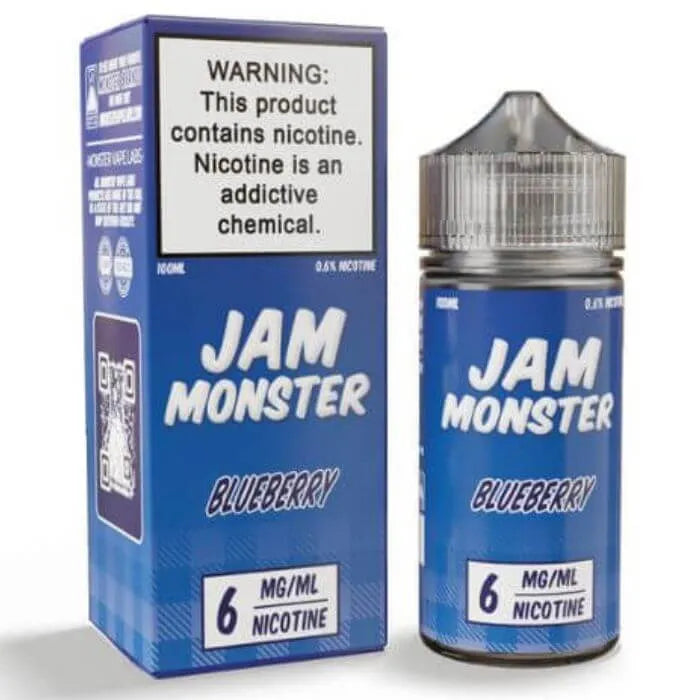 Blueberry E-Liquid by Jam Monster Monster Vape Labs