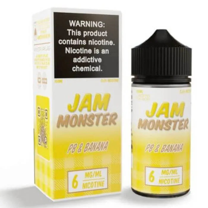 PB & Jam Monster Banana E-Liquid by Jam Monster Monster Vape Labs