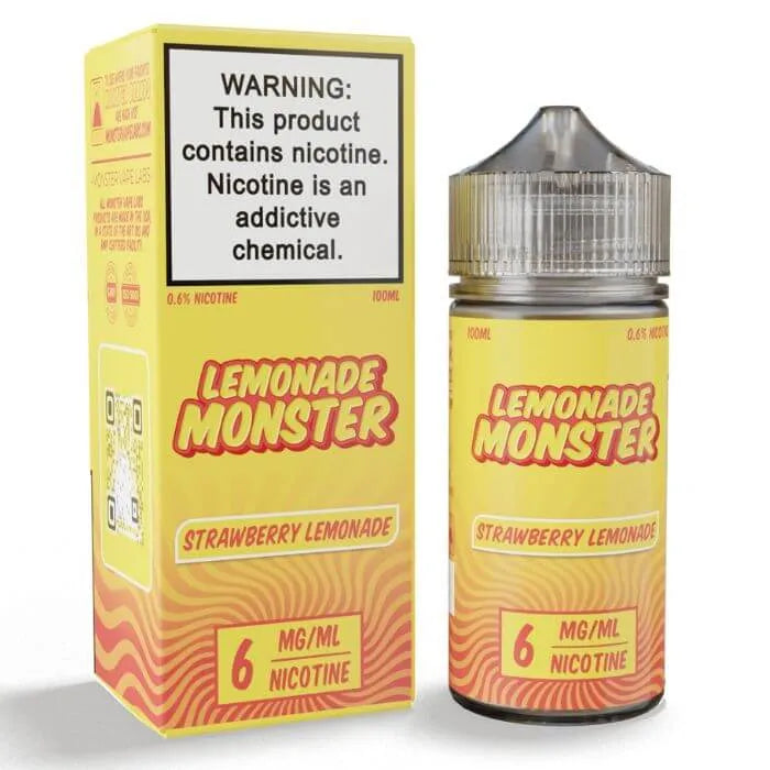 Strawberry Lemonade E-Liquid by Lemonade Monster Monster Vape Labs
