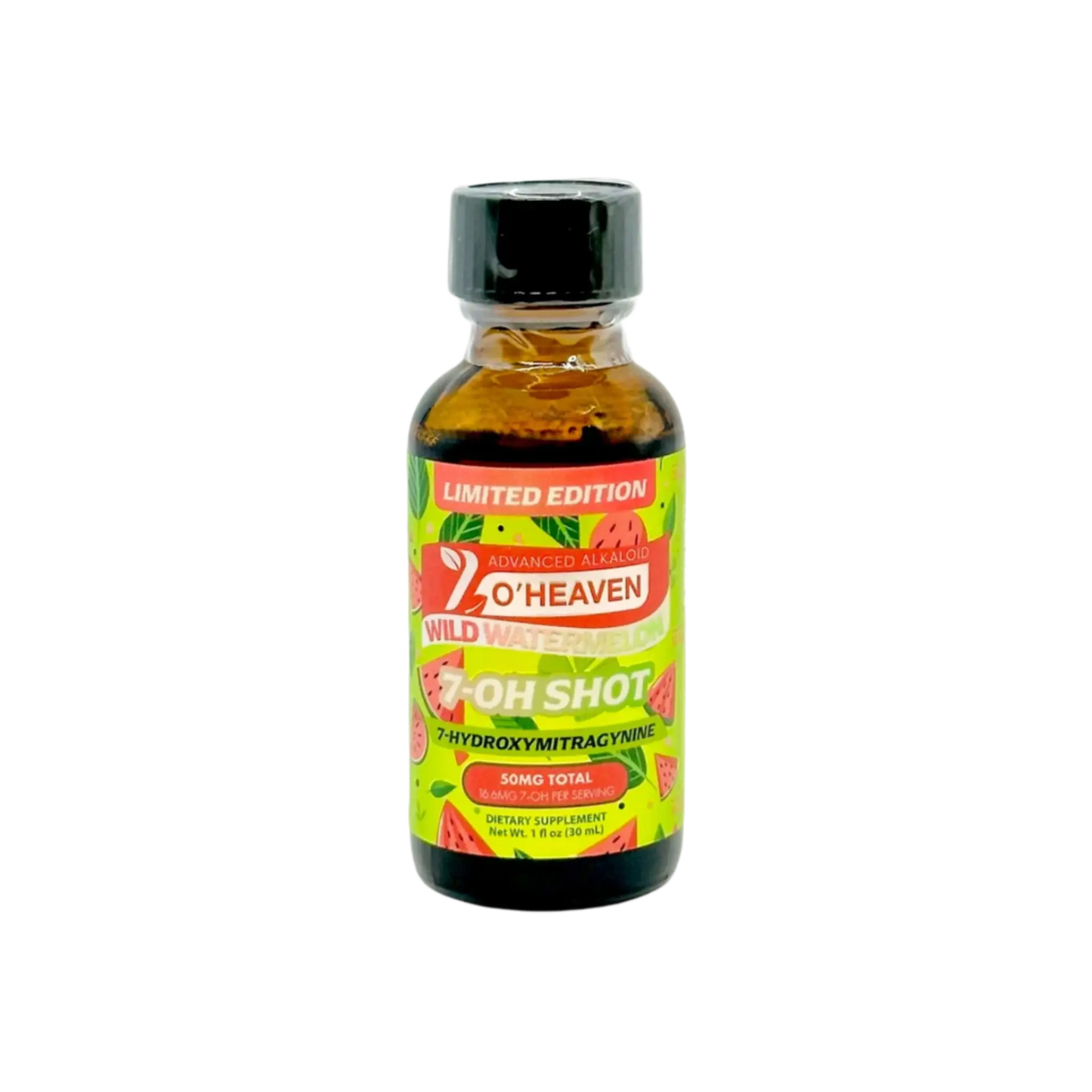 7 O'Heaven 7-Hydroxymitragynine Shot Wild Watermelon 50mg - Smoke empire