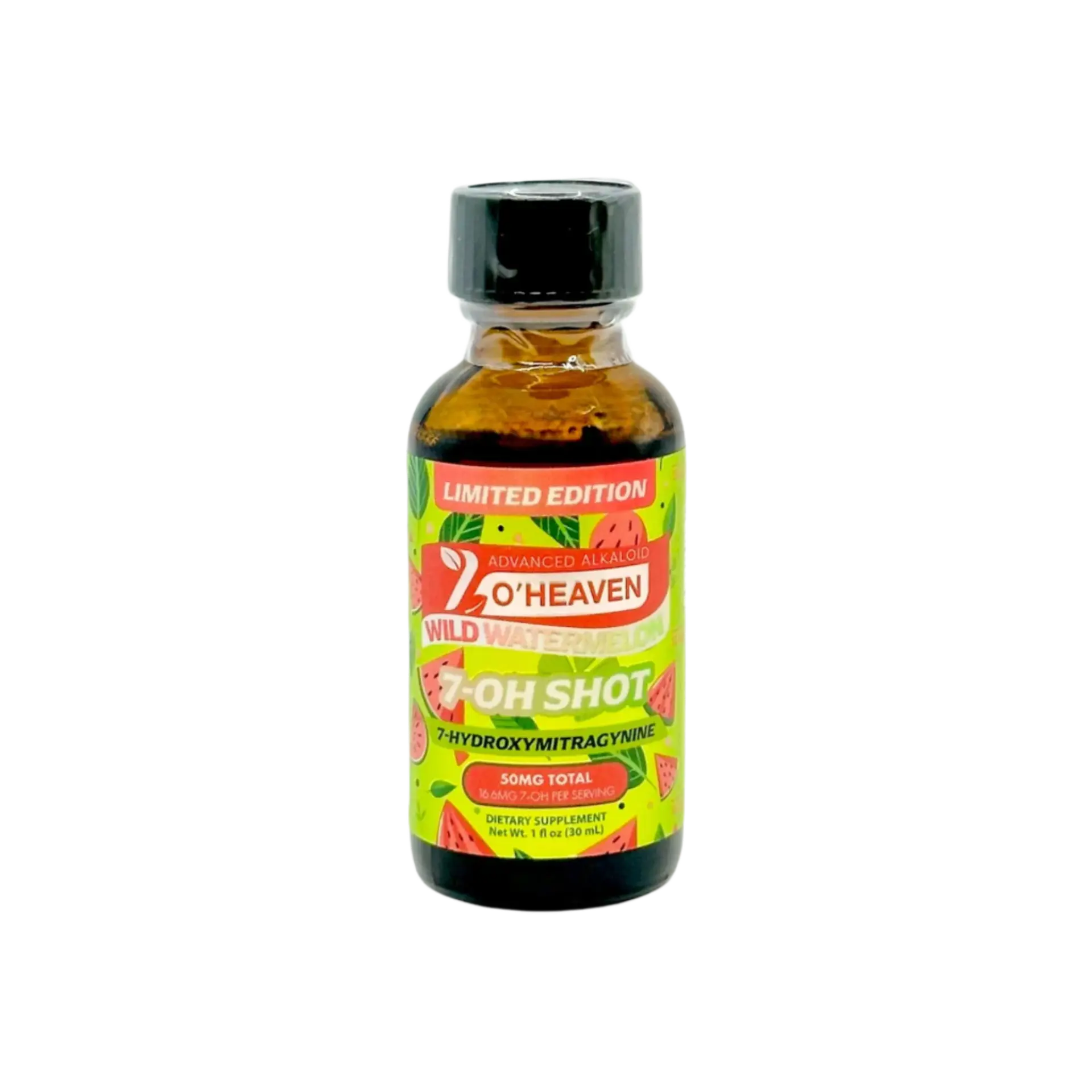 7 O'Heaven 7-Hydroxymitragynine Shot Wild Watermelon 50mg - Smoke empire
