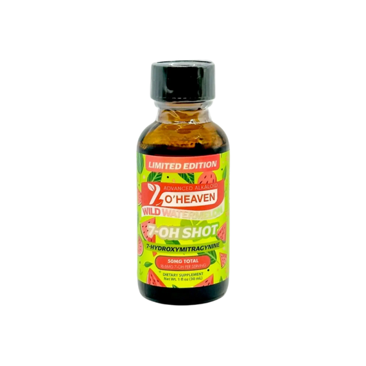 7 O'Heaven 7-Hydroxymitragynine Shot Wild Watermelon 50mg - Smoke empire