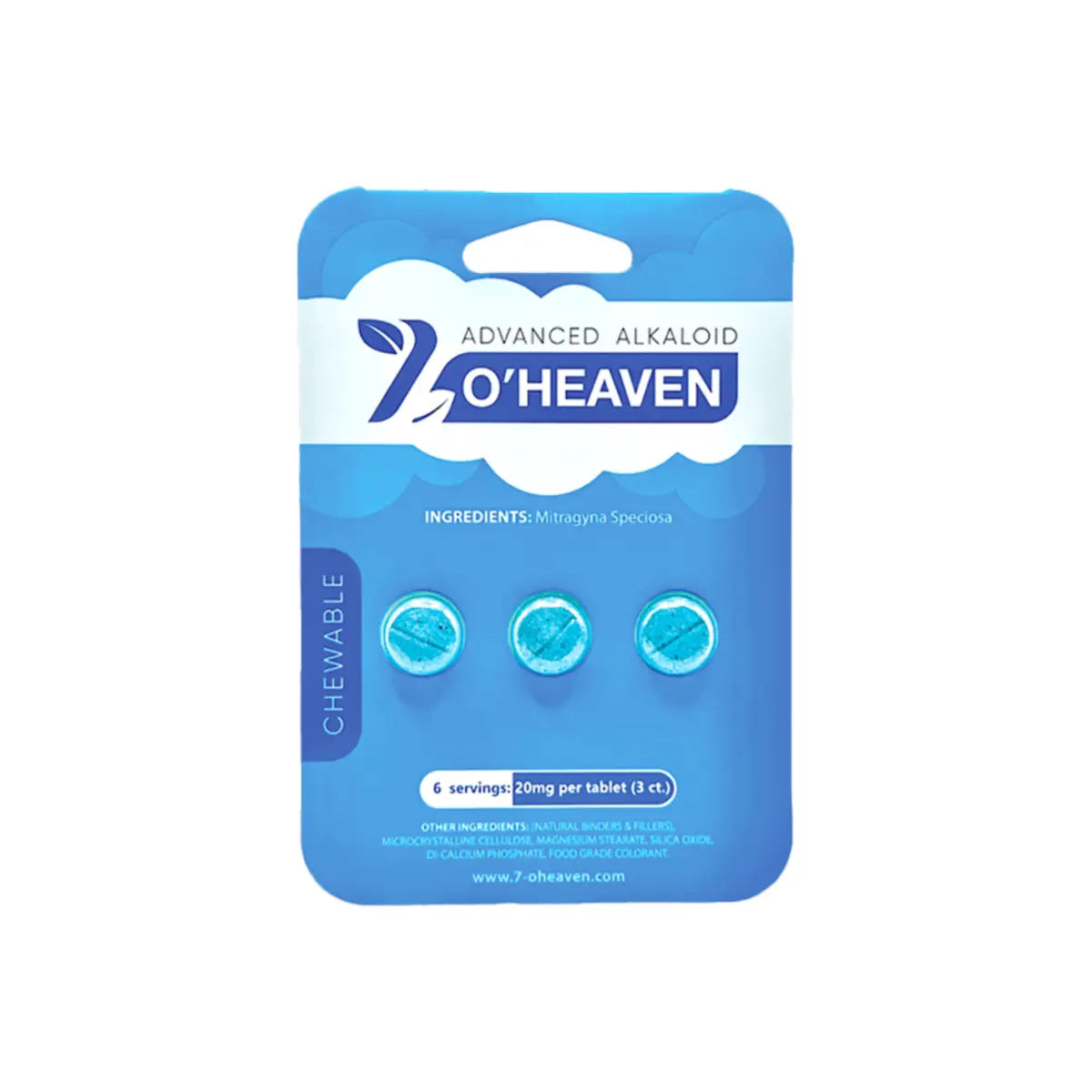 7 O'Heaven 7-OH Kratom Extract Tablets - Smoke empire