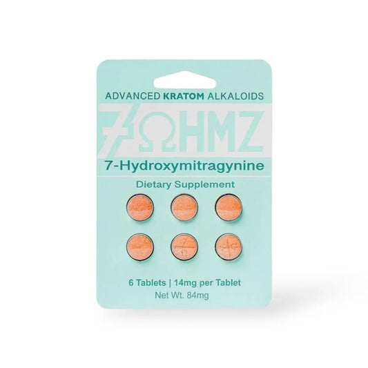 7 OHMZ 7-Hydroxymitragynine Chewable Tablets – 6 Count (14mg Each) - Smoke empire