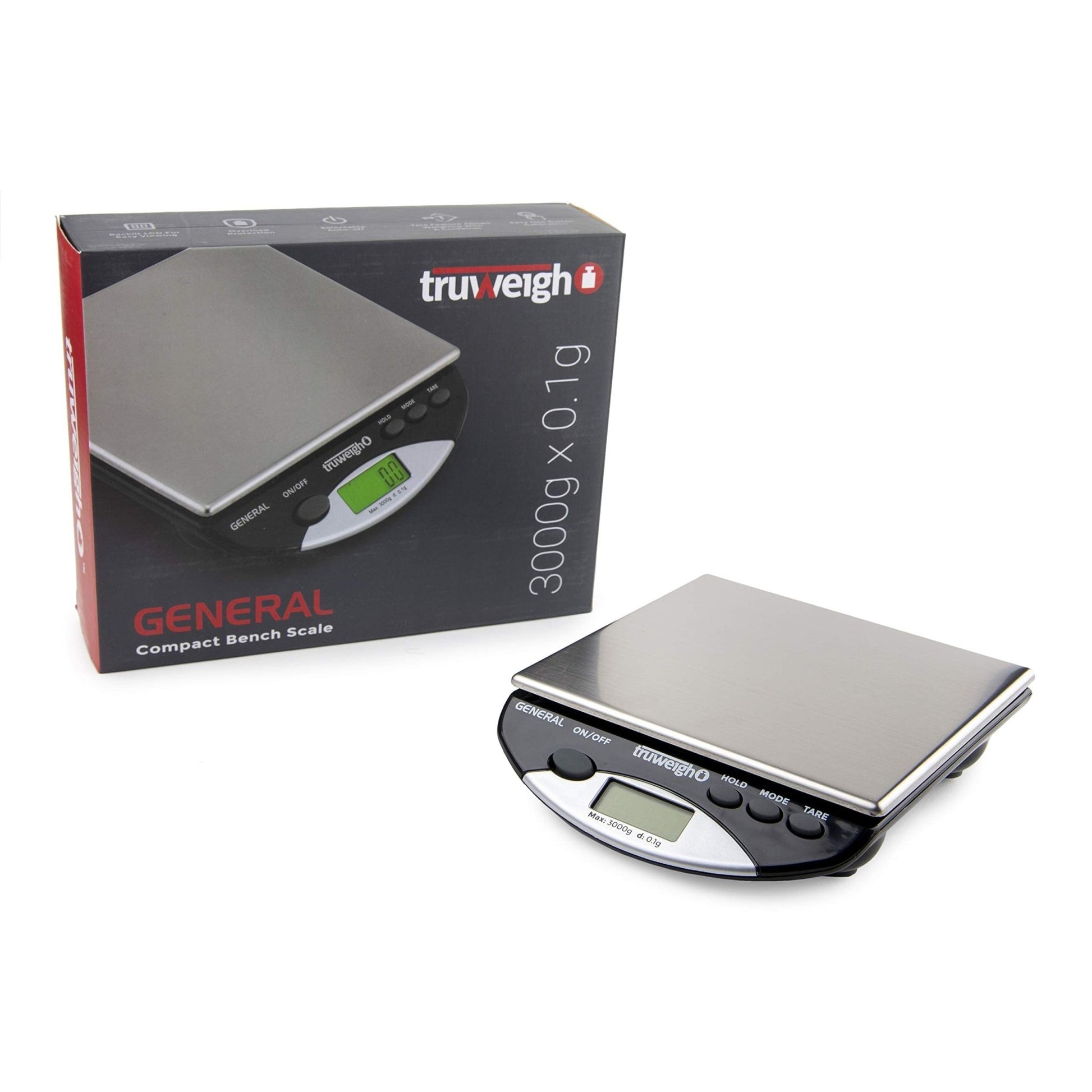 Truweigh General Scale-3000g X 0.1g - Smoke empire