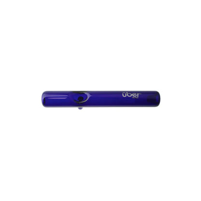Uber Glass 7" x 1" Steamroller w/ Stand - Smoke empire