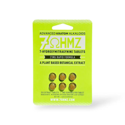 7OHMZ 7-hydroxymitragynine Rapid Formula Tablets (21mg Each) - Smoke empire