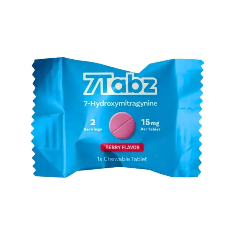 7Tabz 7-Hydroxymitragynine Chewable 15mg Tablets - 1ct - Smoke empire
