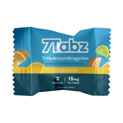 7Tabz 7-Hydroxymitragynine Chewable 15mg Tablets - 1ct - Smoke empire