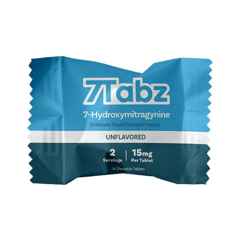 7Tabz 7-Hydroxymitragynine Chewable 15mg Tablets - 1ct - Smoke empire
