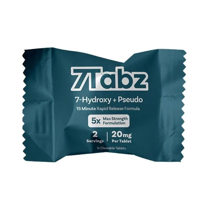 7Tabz 7-Hydroxymitragynine + Pseudo 5x Strength 20mg Tablet - 1CT - Smoke empire