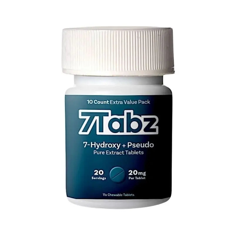7Tabz 7-Hydroxymitragynine + Pseudoindoxyl Chewable Tablets 10CT 20mg Per Tablet - Smoke empire