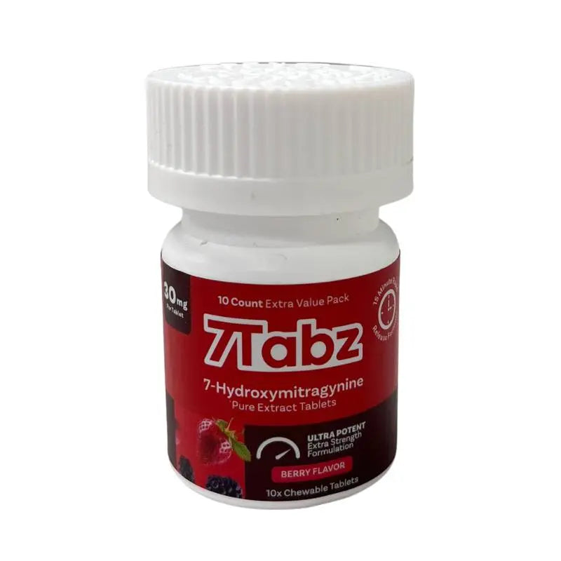 7TABZ 7-HYDROXYMITRAGYNINE PURE EXTRACT TABLETS 10CT 30MG PER TABLET - Smoke empire